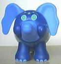 �l�phant bleu fonc�